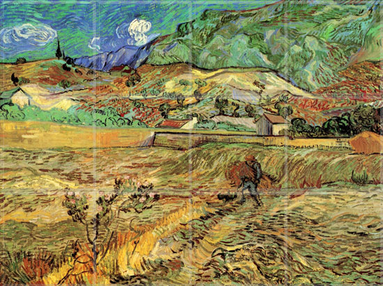 Enclose Wheat Field with Peasant (12 x 4