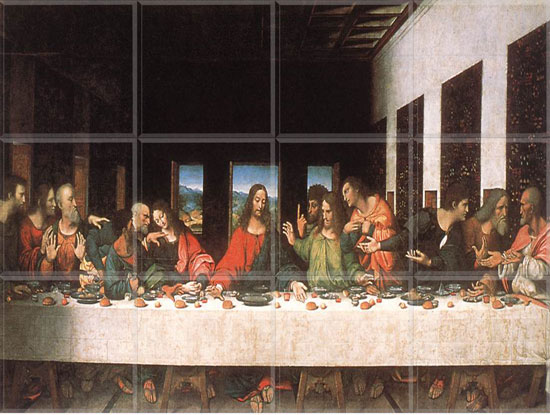 The Last Supper  (12 x 4