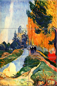 Les Alyscamps 1888  (12 x 4