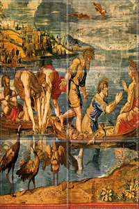The Miraculous Draught of Fishes 1515 (12 x 4