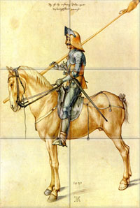 The Horse Rider 1498 (12 x 4