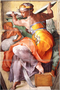 The Libian Syblle  (12 x 4