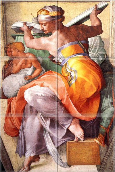 The Libian Syblle  (12 x 4