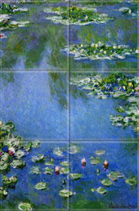 Monet Water Lilies 1916 (12 x 4